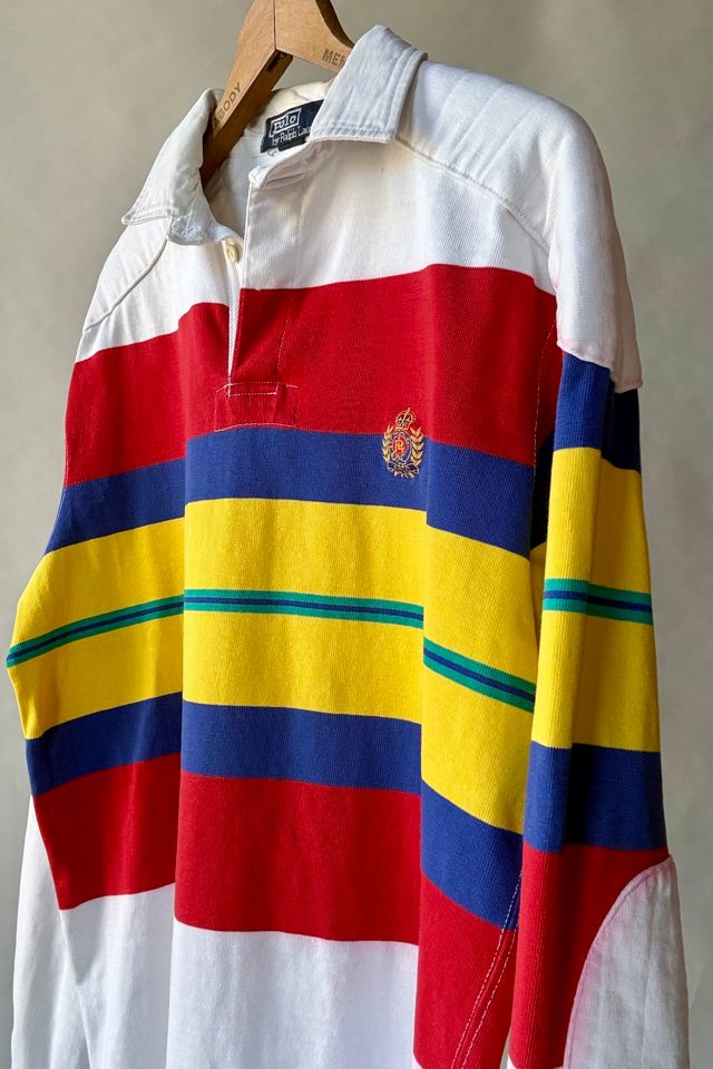 80's Striped Polo Shirt Selected by Wax Plant #1