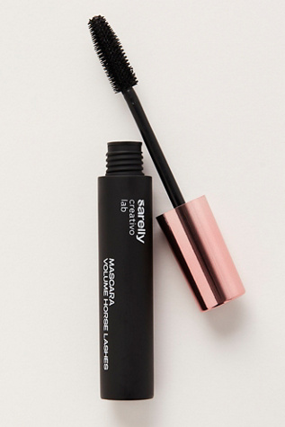 Водостойкая тушь для объёма ресниц Sarelly Volume Horse Lashes, цвет: One — фото 2