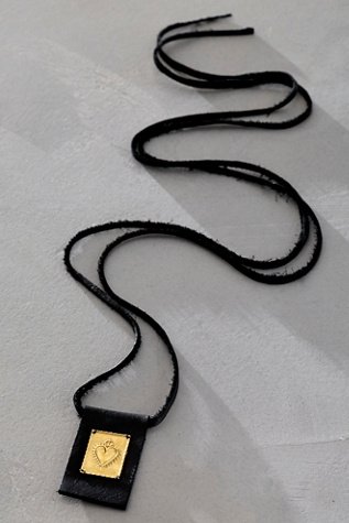 Женское колье Iwona Ludyga Design Iwona Sagarado Leather, цвет: Чёрный — фото 2
