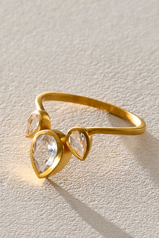 Satya Manifesting Dreams Ring by Satya Jewelry at Free People in Gold, Size: US 8