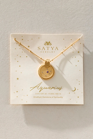 Satya Mandala Zodiac Necklace