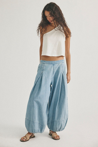 We The Free Moonflower Pull-On Balloon Jeans