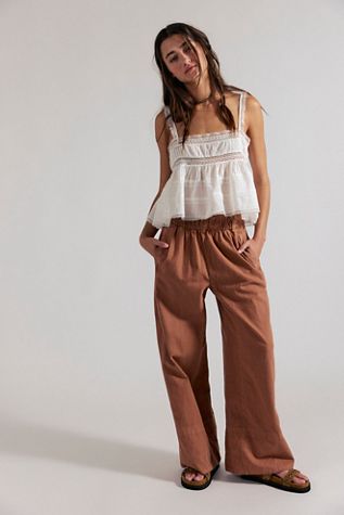 Palmetto Wide Brim Bucket Hat | Free People display picture 3