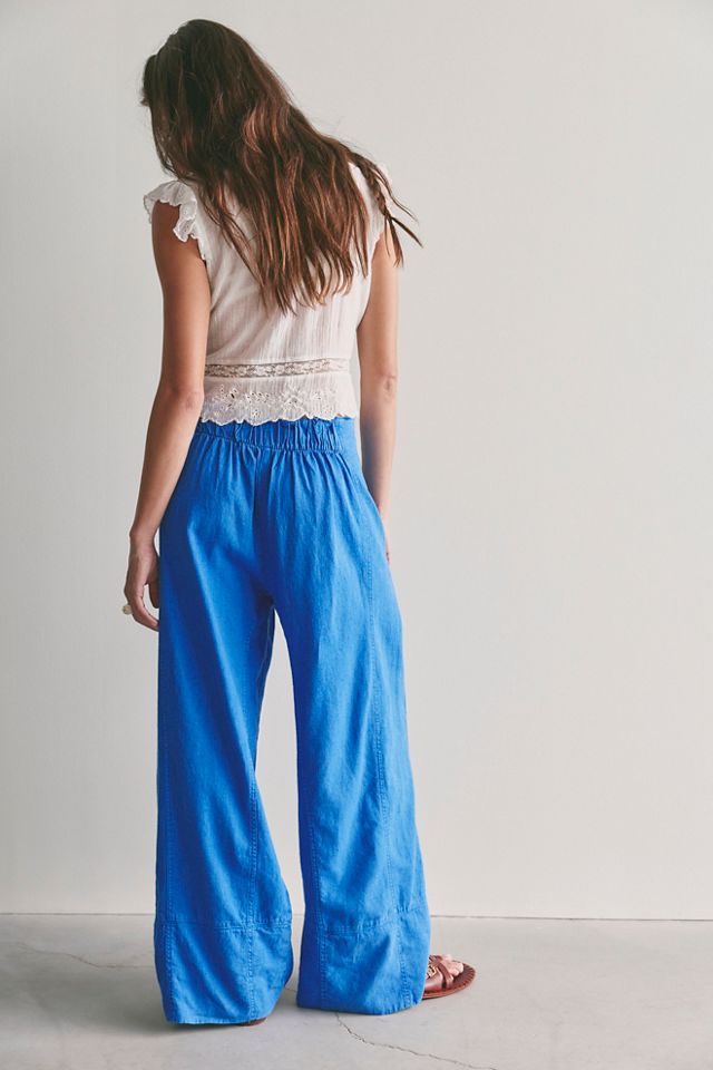 Day's End Linen Pull-On Pants #3