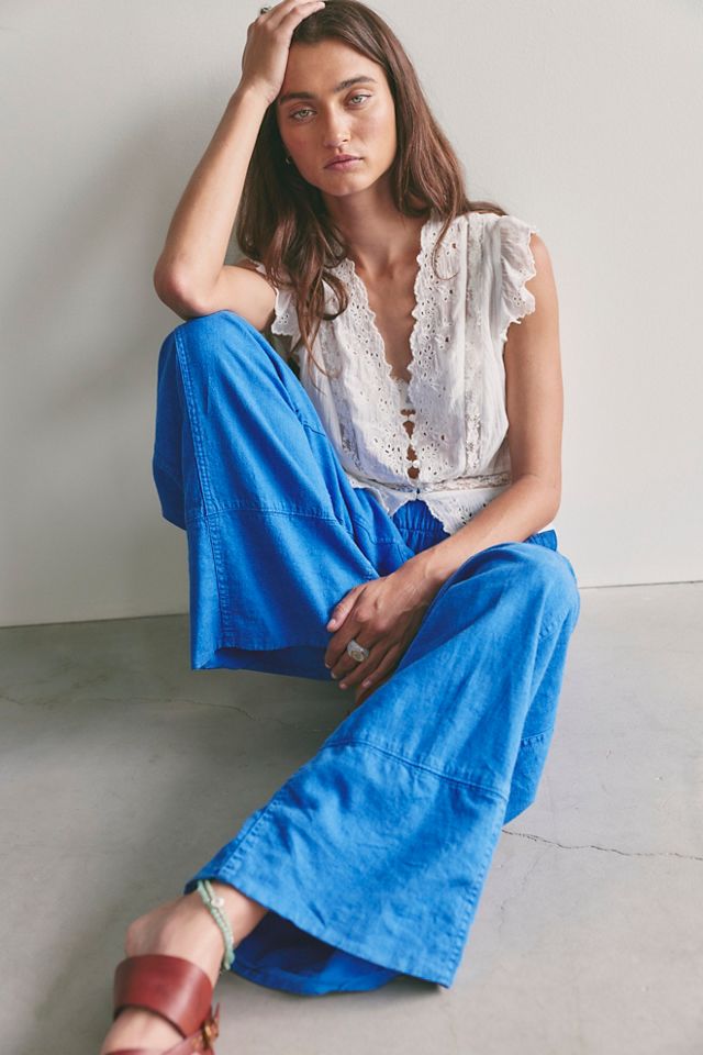 Day's End Linen Pull-On Pants #2