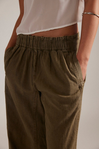 Day's End Linen Pull-On Pants - thumbnail 10
