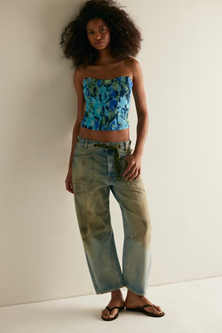 Happy Hour Printed Tube Top - thumbnail 3