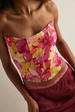 Happy Hour Printed Tube Top - thumbnail 8