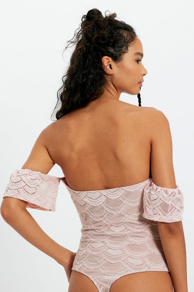 Nightcap Flutter Lace Bodysuit #1
