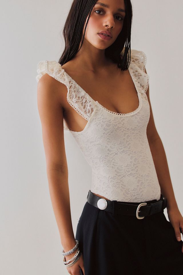 Nightcap Sunflower Lace Bodysuit #3