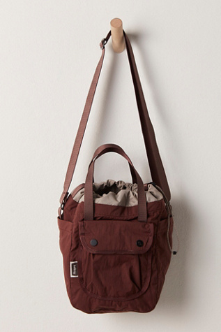 Bellroy Cinch Bucket Bag at Free People in Burgundy