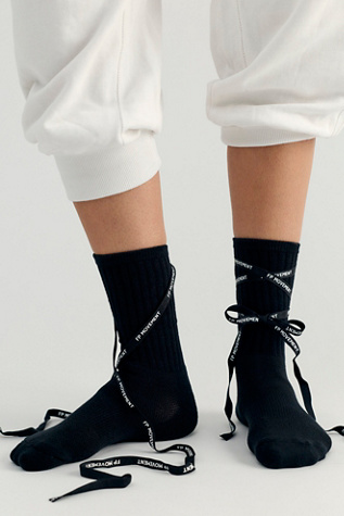 Laced Up Socks