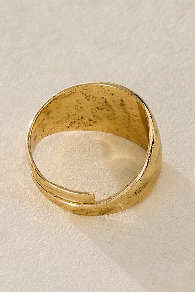 Heart Of Gold Toe Ring #2