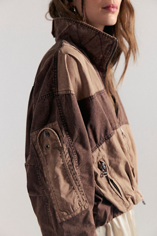 We The Free Canopy Funnel-Neck Bomber Jacket