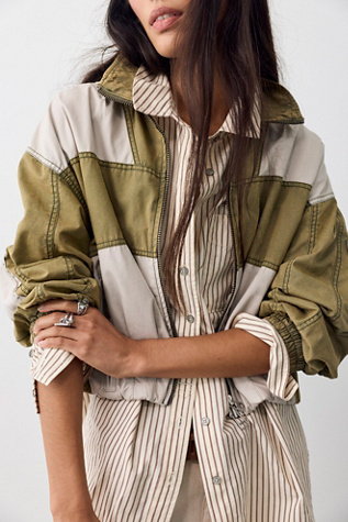 We The Free Canopy Funnel-Neck Bomber Jacket