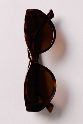 Banbe The Kelly Sunglasses at Free People in Brown