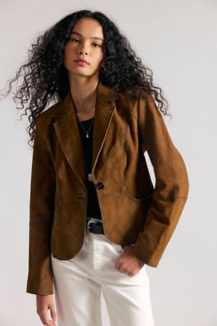 Stand Studio Lessie Shearling Jacket | Free People