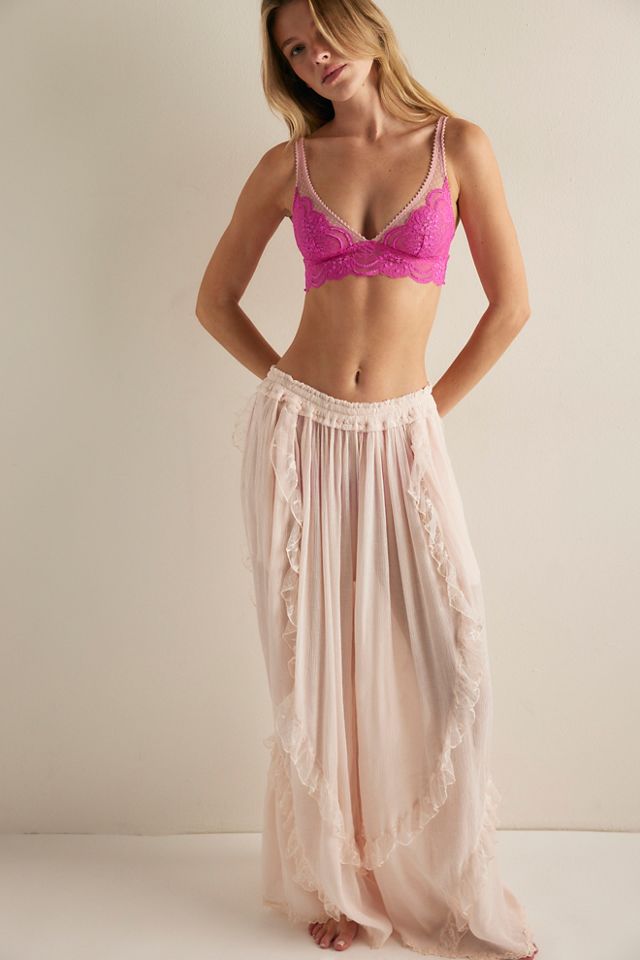Bralette longue à décolleté plongeant en dentelle Midweek Dance #4