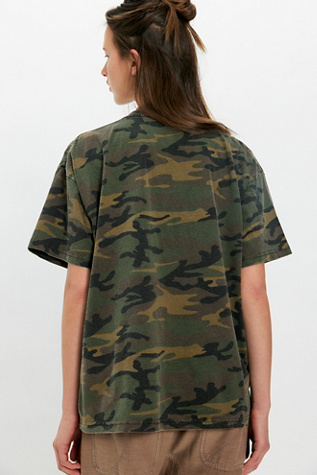 Женская футболка Ragabond Vintage Wash Camo, цвет: Камуфляжный — фото 2