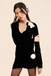 for love and lemons tamera mini dress Tamera Velvet Mini Dress