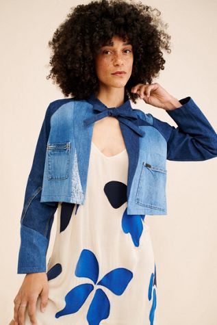 Re_Nuuly x Zero Waste Daniel Patchwork Scrap Jacket