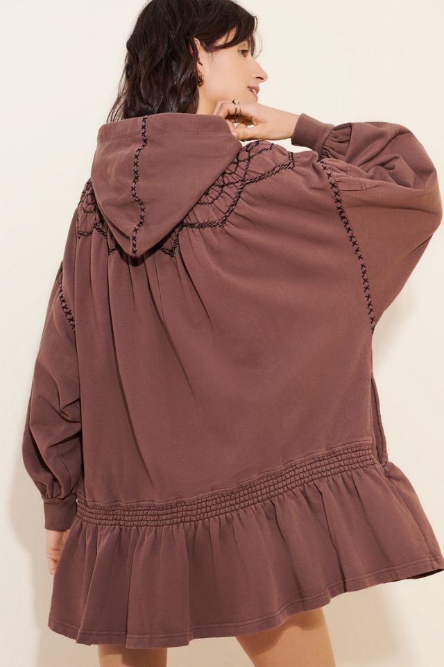 Marty Smocked Hooded Dress #1
