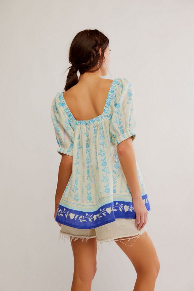 Santorini Printed Tunic #1
