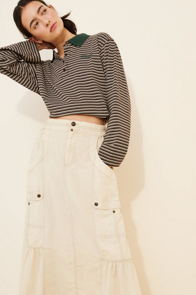 Rough Riding Maxi Skirt #4