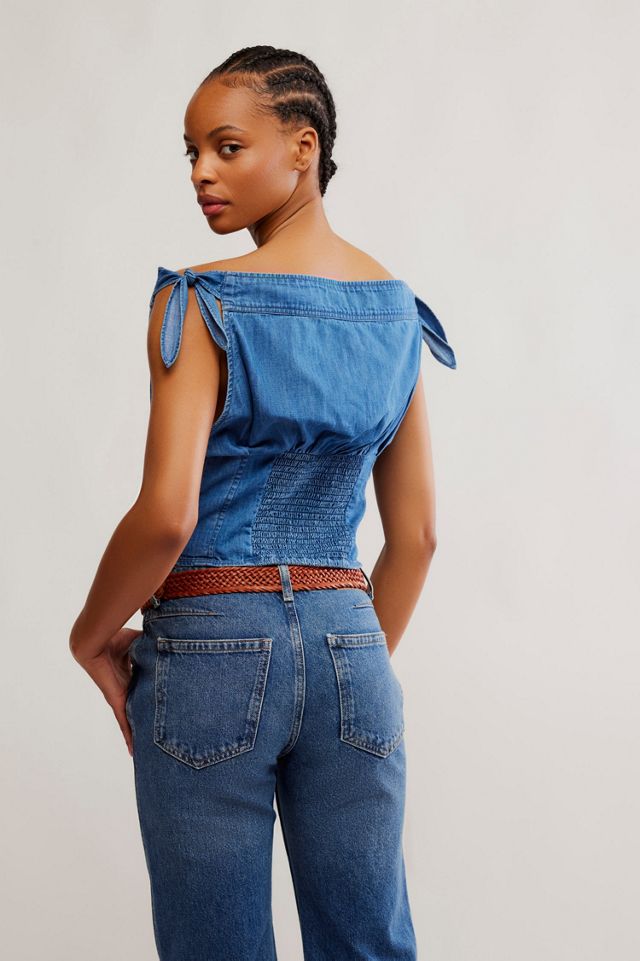 Louie Indigo Top #1