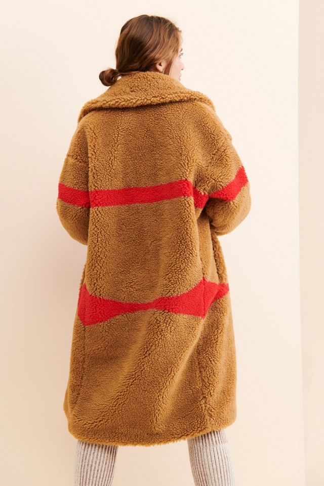 Essentiel Antwerp Cry Faux Fur Coat #1