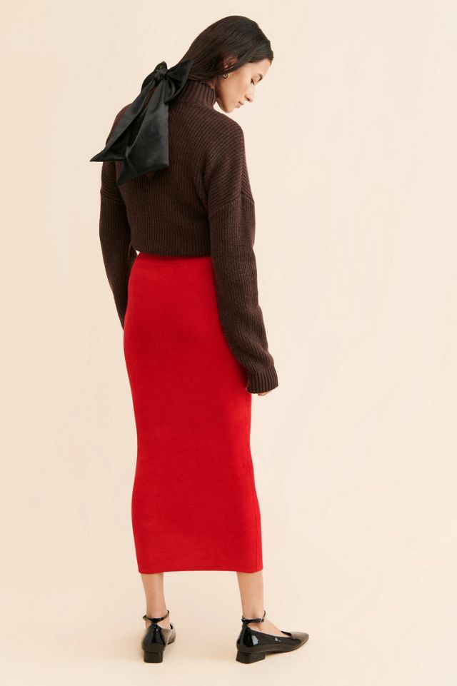 Nuuly x Ronny Kobo Winder Knit Skirt #1