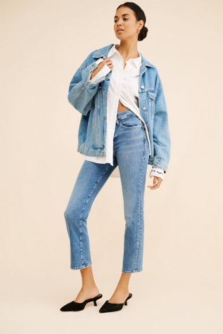 FRAME Le High Straight Leg Jeans