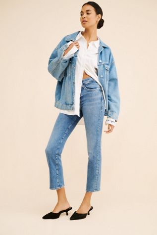 FRAME Le High Straight Leg Jeans