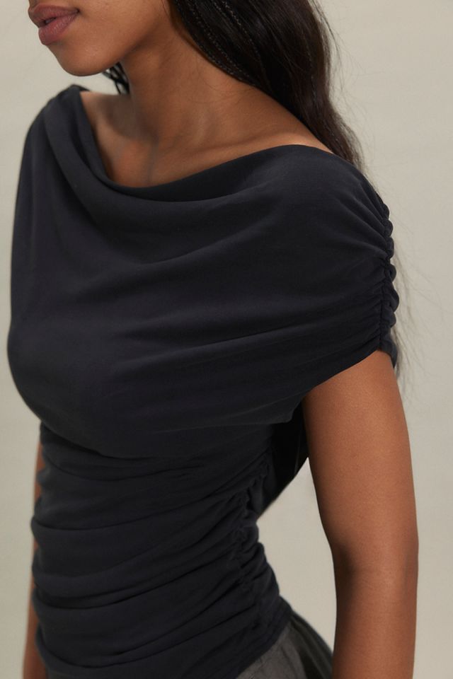 Modern Muse One-Shoulder Top #8