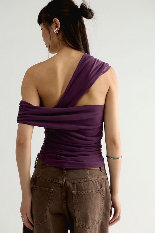 Modern Muse One-Shoulder Top #1