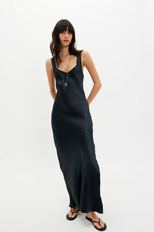 Simply the Best Maxi Slip by Intimately at Free People in Black, Size: XL