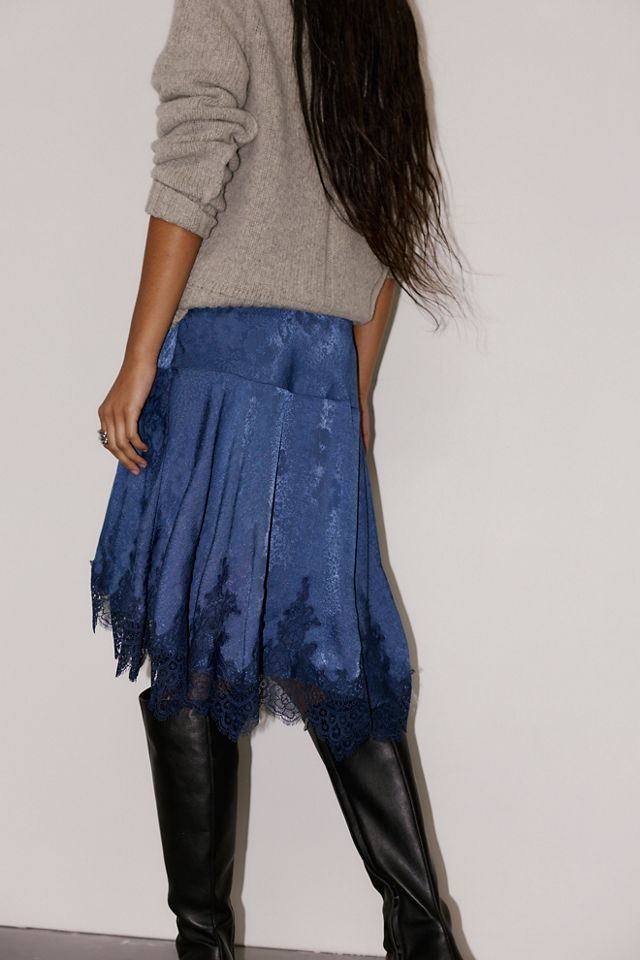 Something Satin Mini Slip Skirt #1
