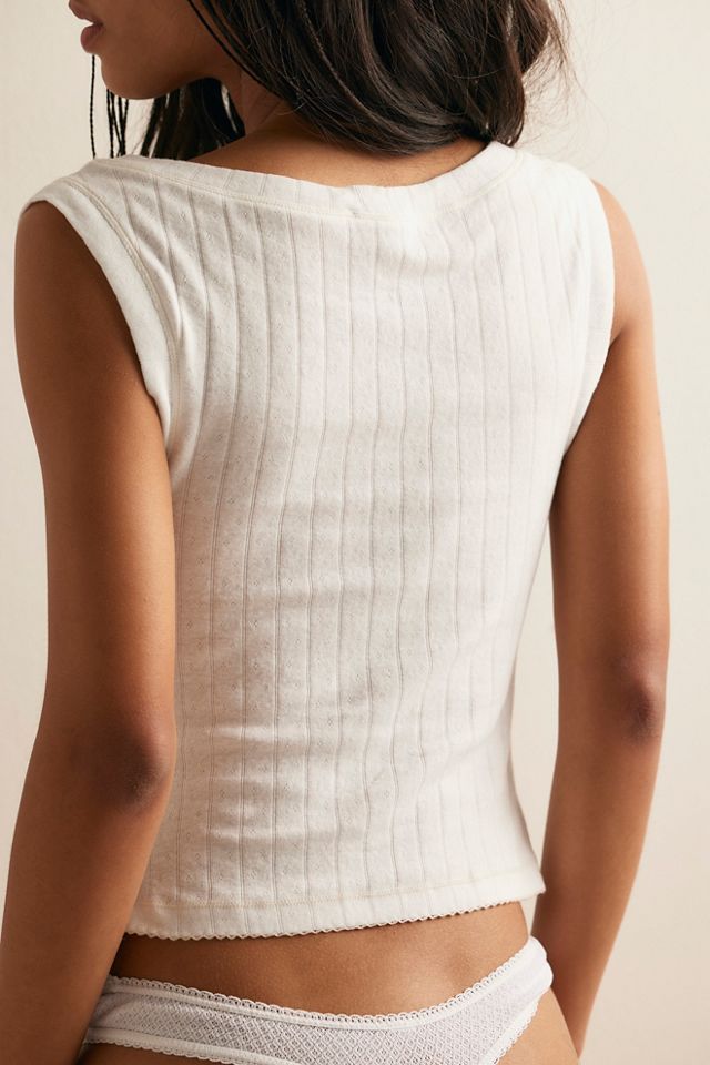 End Game Pointelle Muscle Tank #1