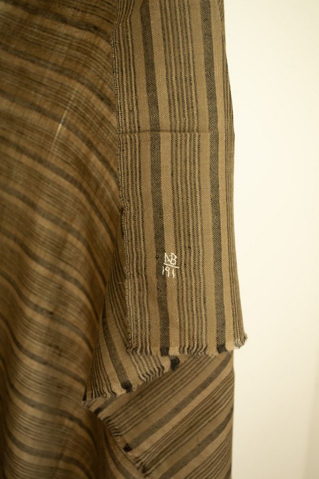 Be Deva Lariat Cashmere Ikat Shawl Scarf #2