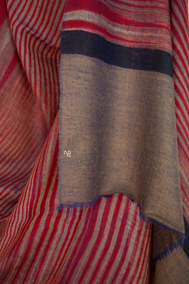 Be Deva Lalita Cashmere Ikat Shawl Scarf #2