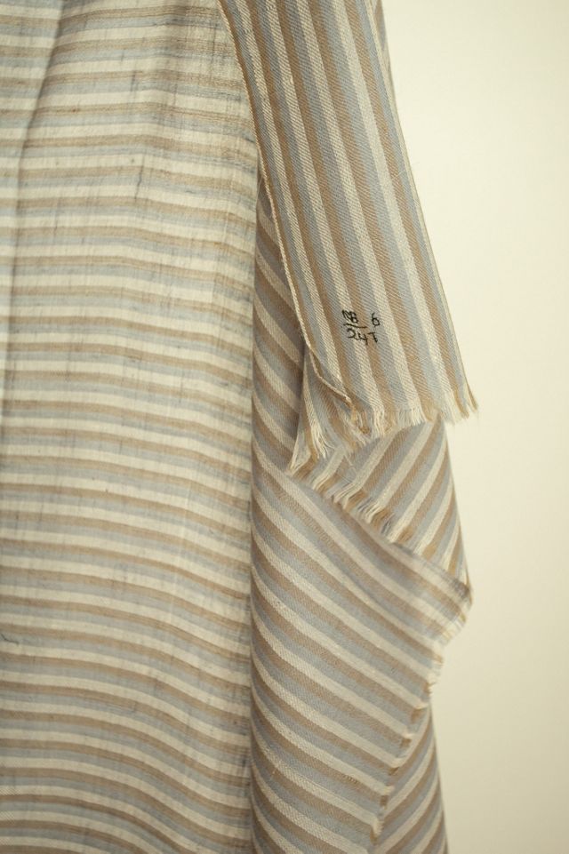 Be Deva Saira Cashmere Ikat Shawl Scarf #2