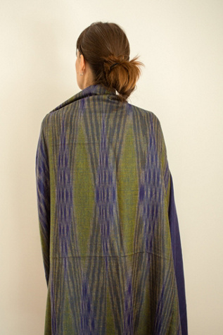Женский шарф Be Deva Kanti Cashmere Ikat Shawl, цвет: Лавандовый — фото 2