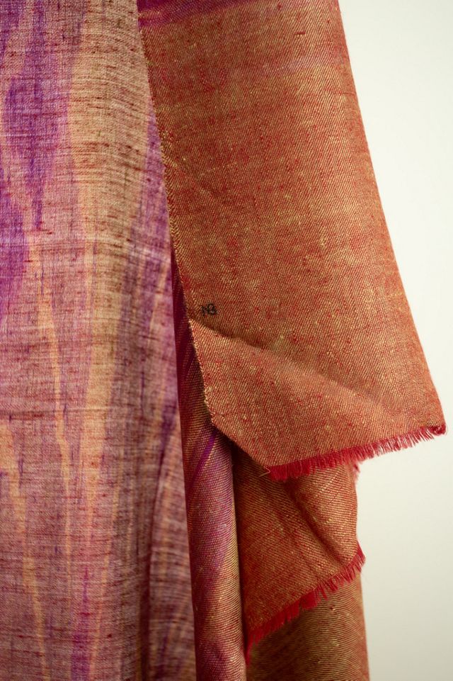 Be Deva Aiza Cashmere Ikat Shawl Scarf #2