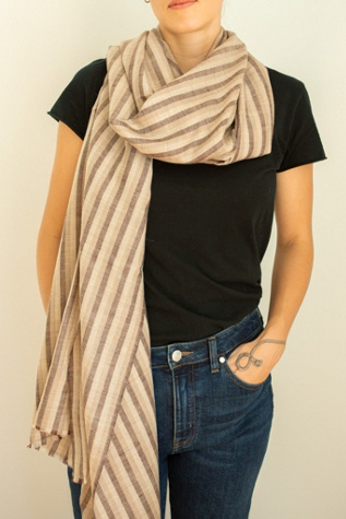 Be Deva Lila Cashmere Ikat Shawl Scarf