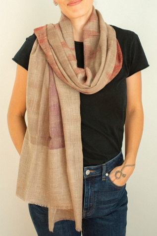 Be Deva Satya Cashmere Ikat Scarf