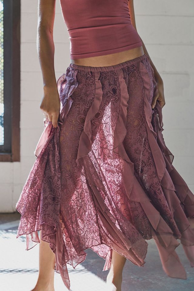 Candy Calling Maxi Slip Skirt #2