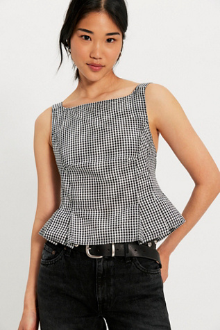 Sunfaded Top by Free People in Black, Size: L