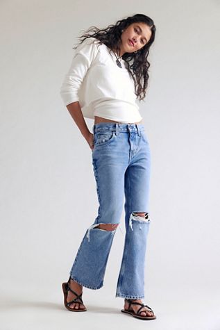 We The Free Elowen Cropped Flare Jeans