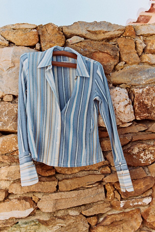 We The Free Mallory Striped Shirt