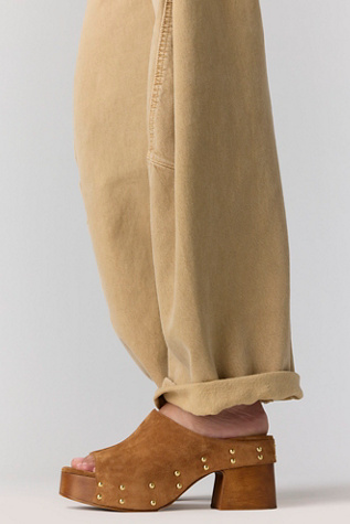 Bryson Clogs by Free People in Brown, Size: US 8